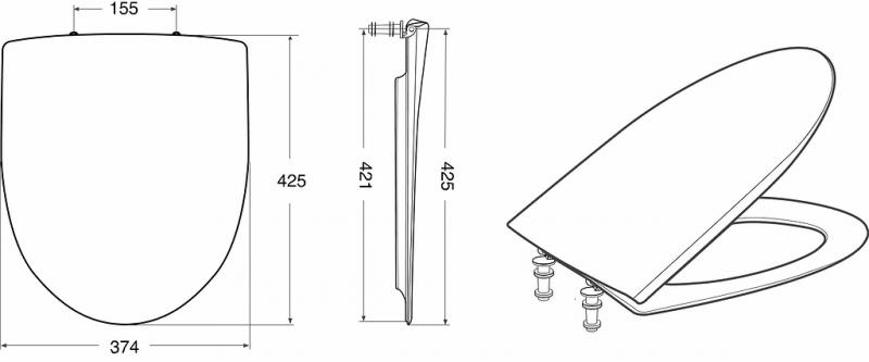 Boxford toalettmappe s blå