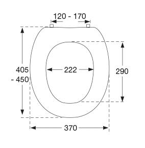 Pressalit Toiletsæde Dania m/låg Hvid Pressalit Toiletsæde Dania m/låg Hvid