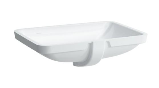 Laufen Pro S 55 håndvask t/underlimning - Med overløb