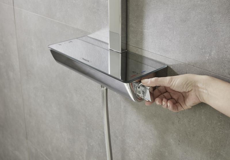 Hansgrohe Raindance Select Showerpipe 360 - ECO - hvid/krom