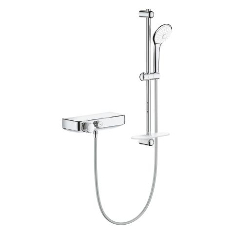 Grohe SmartControl brusetermostat m/Euphoria 110 brusesæt - Krom