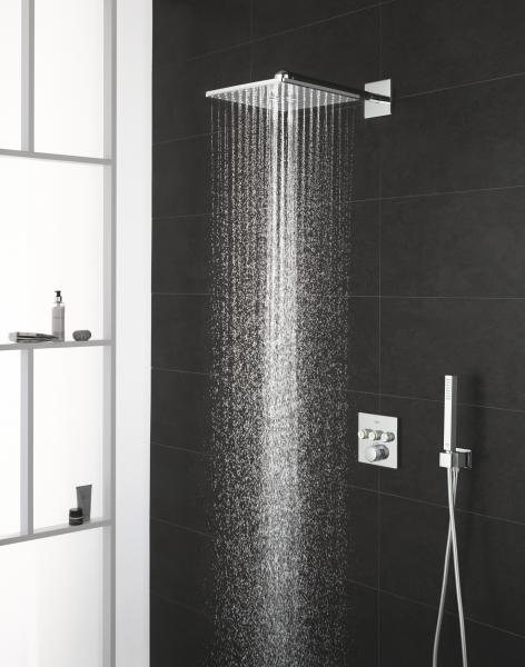 Grohe SmartControl 310 komplet brusesystem til indbygning - Firkantet