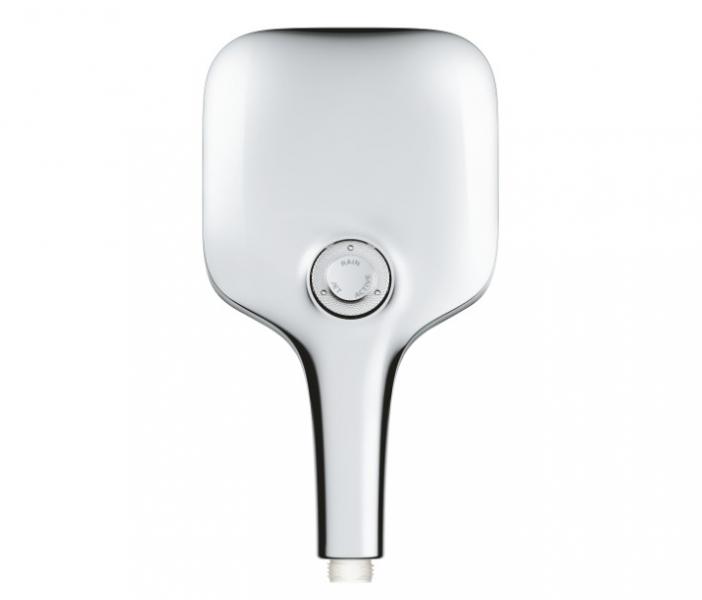 Grohe Rainshower SmartActive 130 Cube brusestangssæt - Krom