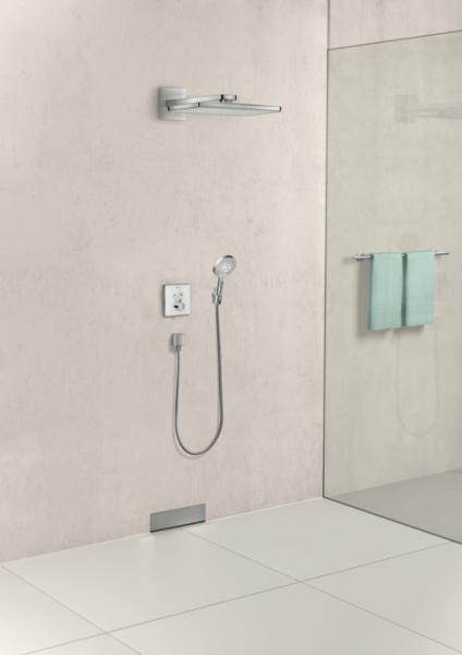 Hansgrohe FixFit Square slangeudtag - Mat sort