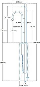 Frostline Pro Industrivandpost