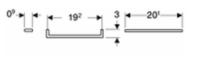 Ifø S6 greb - Messing (mat)