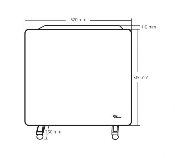 Thermex HeatMex WiFi el radiator - 1000 W