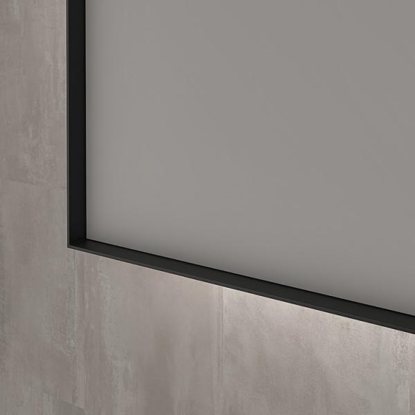 Sanibell Ink SP32 firkantet spejl m/backlight, varme og sensor 140 x 80 cm - Børstet gunmetal Sanibell Ink SP32 firkantet spejl m/backlight, varme og sensor 140 x 80 cm - Børstet gunmetal