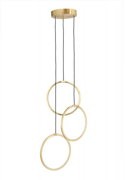 Cassøe Halo lampe - Børstet messing