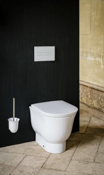 Laufen The New Classic toiletbørste t/væg - Hvid
