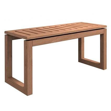Strømberg Skagen bænk 91cm - Massiv eg