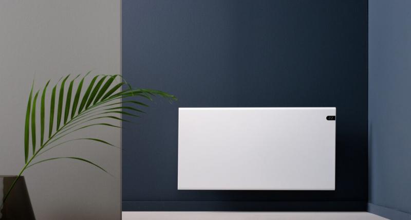 Adax Neo Basic el-radiator m/termostat 800W/400V - Uden stikprop - Hvid