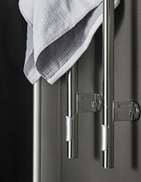 Hafa Grace håndklædetørrer - 7,5x140,5 cm - Sort Hafa Grace håndklædetørrer - 7,5x140,5 cm - Sort