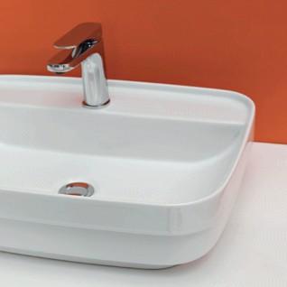 Lavabo TriBeCa 60 håndvask t/nedfældning eller bord - 1 hanehul