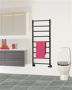 Kriss Polaris håndklædetørrer - 50x113 cm - Rustfrit stål
