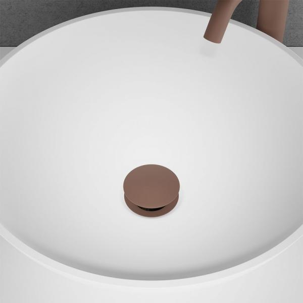 Primy Pop-Up Universal Duo bundventil - Rust
