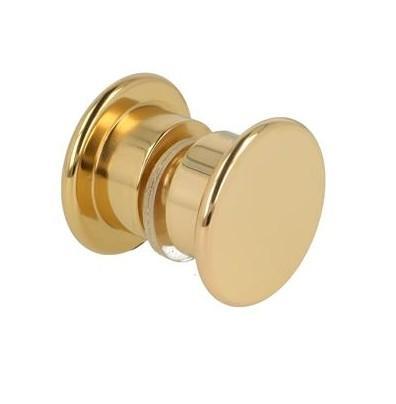 Bath firkantet niche - Frostet glas/Børstet profil