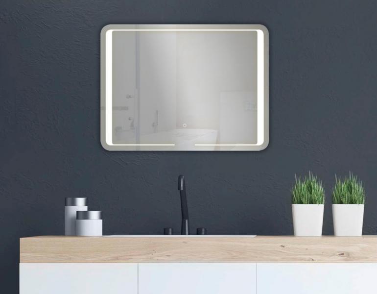 Nortiq Room Light II spejl m/LED og touch - 80 cm