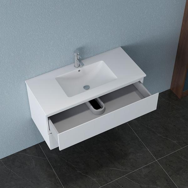 Nortiq Brazil 100 One-box møbelsæt m/skuffer - Flatpack - Mat hvid Nortiq Brazil 100 One-box møbelsæt m/skuffer - Flatpack - Mat hvid