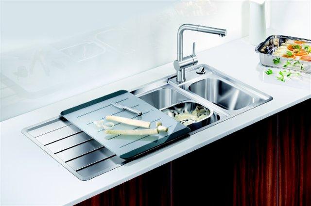 Blanco Axis III 6 S-IF køkkenvask - Højrevendt - Rustfrit stål