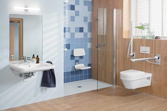 Villeroy & Boch ViCare Rimless væghængt toilet m/Ceramic+ - Hvid