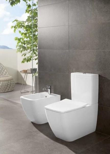 Villeroy & Boch Venticello gulvstående toilet Rimless m/Ceramic+ u/cisterne