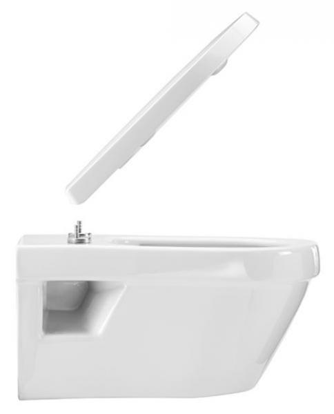 Pressalit Comfort D2 Toiletsæde m/Soft close og Lift-off - Hvid