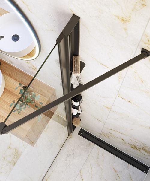 Dansani Tower brusereol til Match D - Mat sort - Ny model Dansani Tower brusereol til Match D - Mat sort - Ny model