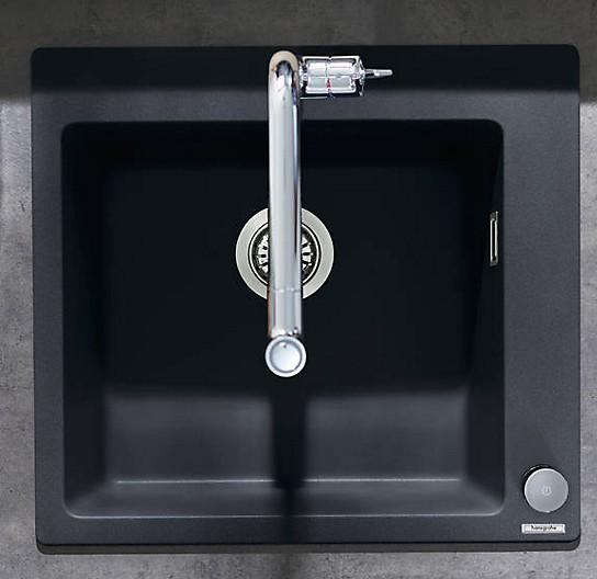 Hansgrohe S510-F450 køkkenvask - Graphiteblack