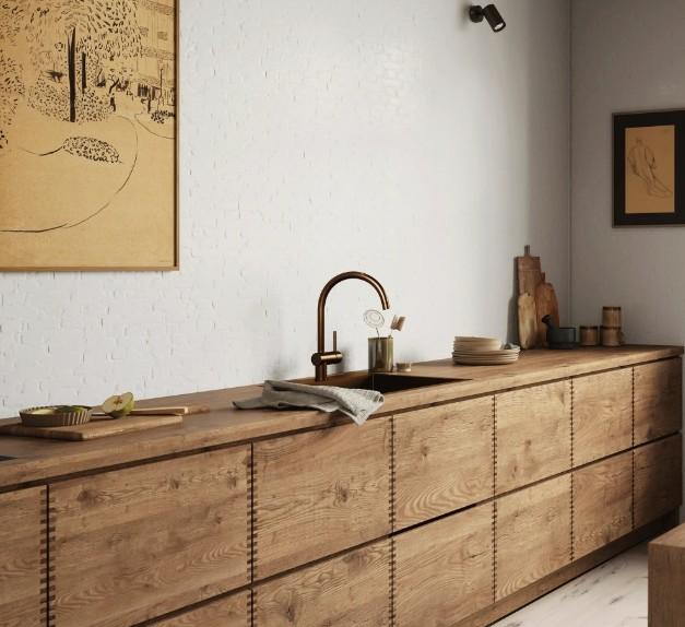 Lavabo Kubus 540 Soft køkkenvask - Bruneret messing Lavabo Kubus 540 Soft køkkenvask - Bruneret messing