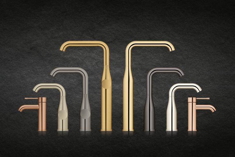 Grohe Essence New håndvaskarmatur u/bundventil - Steel