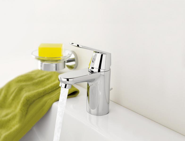 Grohe Eurosmart Cosmopolitan håndvaskarmatur m/bundventil og Ecojoy