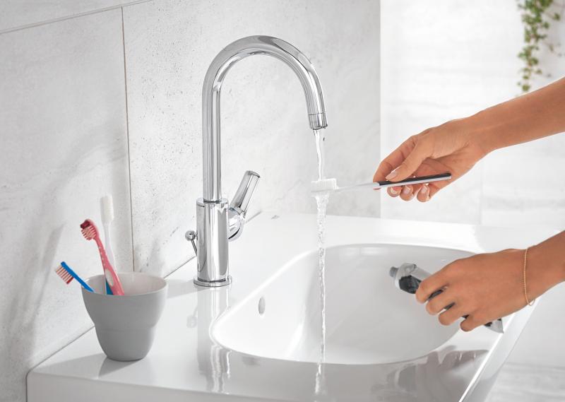 Grohe Eurosmart New håndvaskarmatur m/svingtud - Høj model