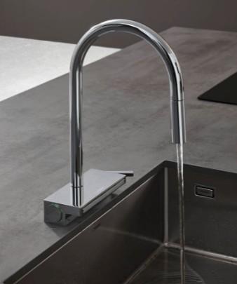 Hansgrohe Aquno Select M81 køkkenarmatur U-tud m/udtræk og brus - Mat sort