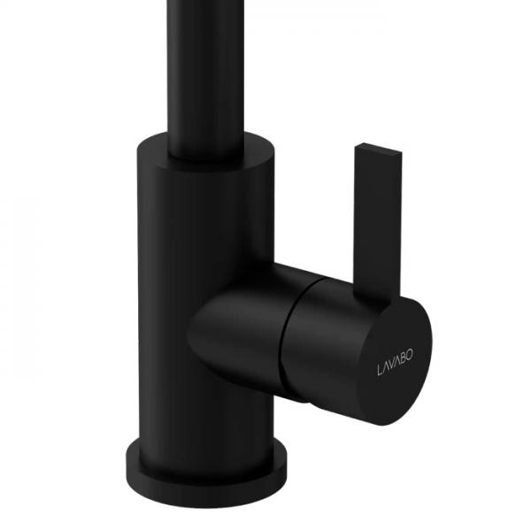 Lavabo Kubus 140 RS Square køkkenarmatur - Mat sort Lavabo Kubus 140 RS Square køkkenarmatur - Mat sort