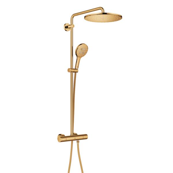 Grohe Rainshower SmartActive 310 brusesystem - Poleret cool sunrise