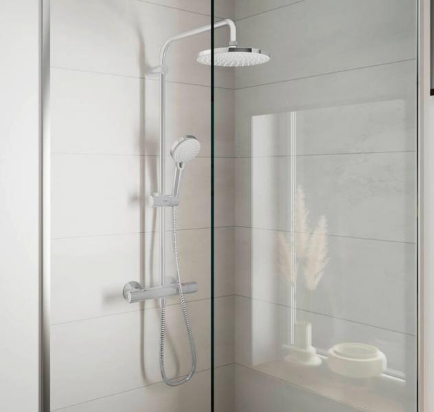 hansgrohe Vernis Blend 200 Showerpipe 1jet - Krom