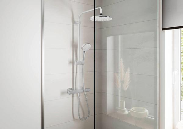 Hansgrohe Vernis Blend 200 showerpipe 1 jet m/EcoSmart+ - Krom