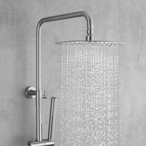 Lavabo Studio 250 komplet brusesystem - Rustfrit stål Lavabo Studio 250 komplet brusesystem - Rustfrit stål