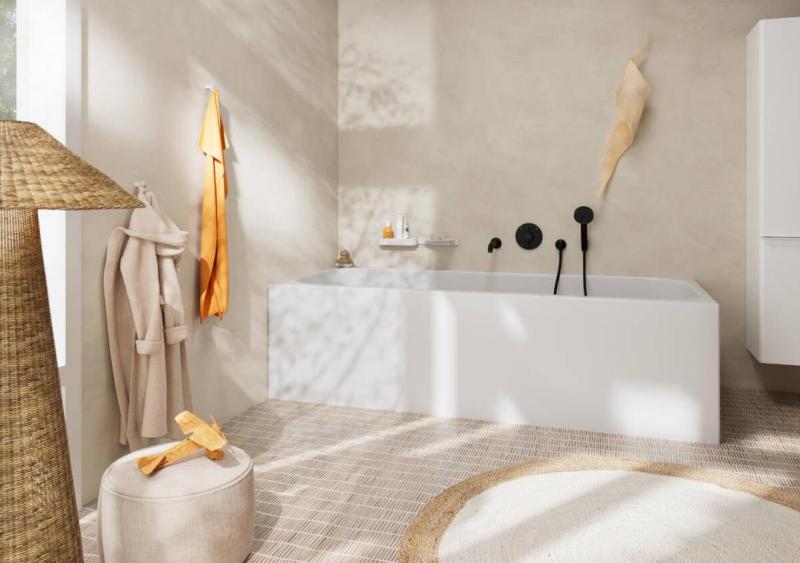 hansgrohe DuoTurn S indbygningsarmatur m/2 udtag - Mat sort