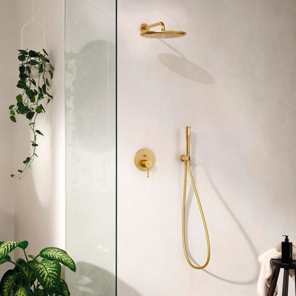 Grohe Essence New indbygningsarmatur til kar/brus - Børstet cool sunrise