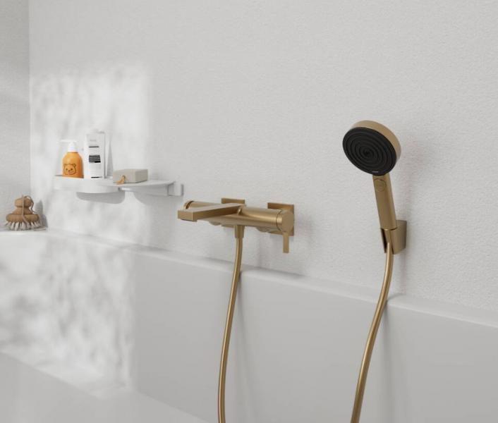 hansgrohe Tecturis E badekararmatur - Børstet bronze