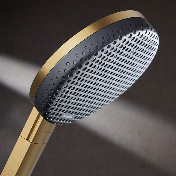 hansgrohe Raindance Alive Select S håndbrusersæt 125 3jet m/EcoSmart - Børstet bronze