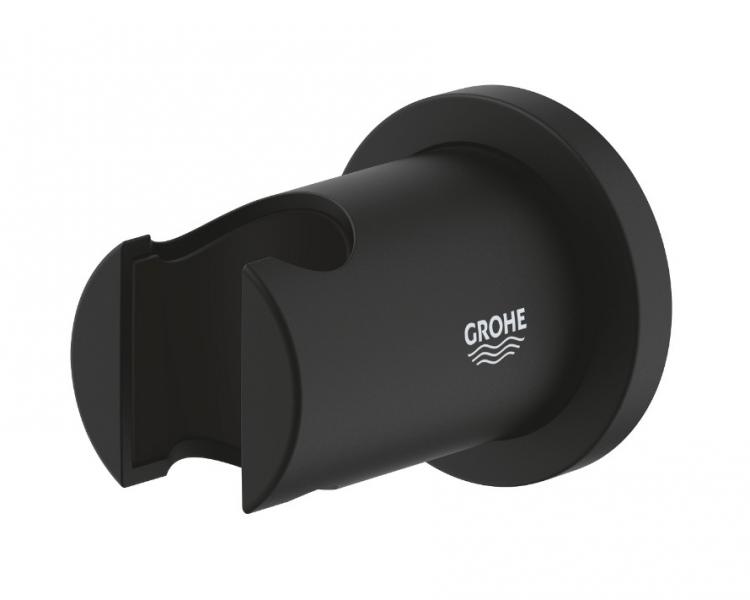 Grohe Rainshower bruseholder m/rosette - Phantom black