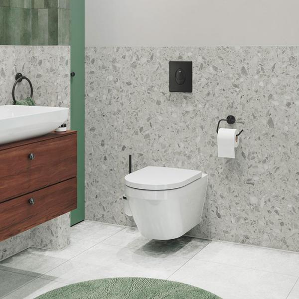 Grohe Start toiletrulleholder - Mat sort