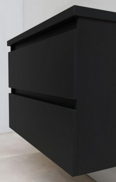 Sanibell Online 80 møbelpakke  - Mat sort - Flatpack