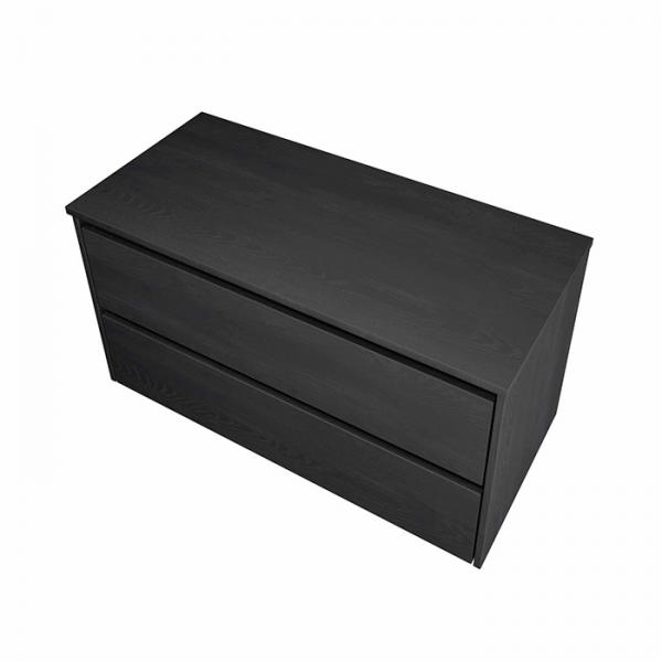 Sanibell Proline 101 underskab m/bordplade og skuffer - Sort eg