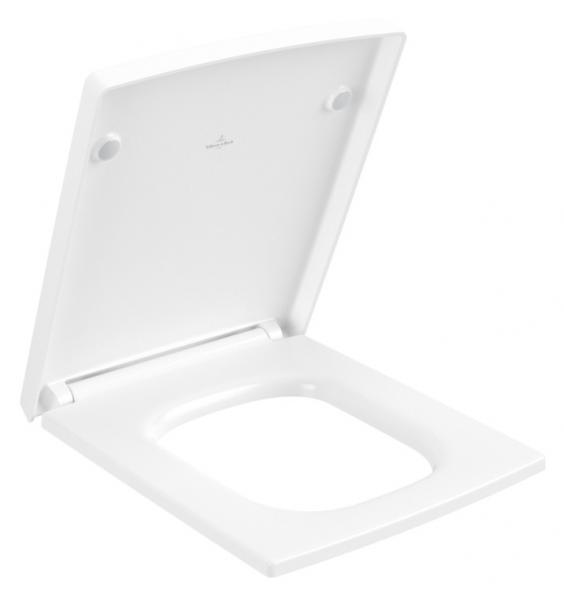 Villeroy & Boch Memento 2.0 toiletsæde m/softclose og quick release - Mat hvid