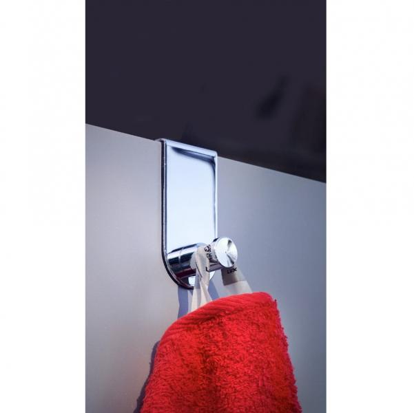 Beslagsboden h&aring;ndkl&aelig;dekrog til d&oslash;r - B&oslash;rstet rustfrit st&aring;l