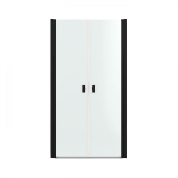 Str&oslash;mberg Noma 30 dobbelt svingd&oslash;r 1200mm - Mat sort